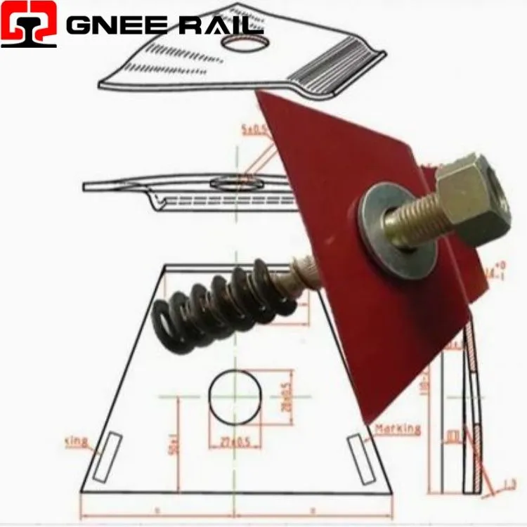 Nabla-Clip aus Kohlenstoffstahl