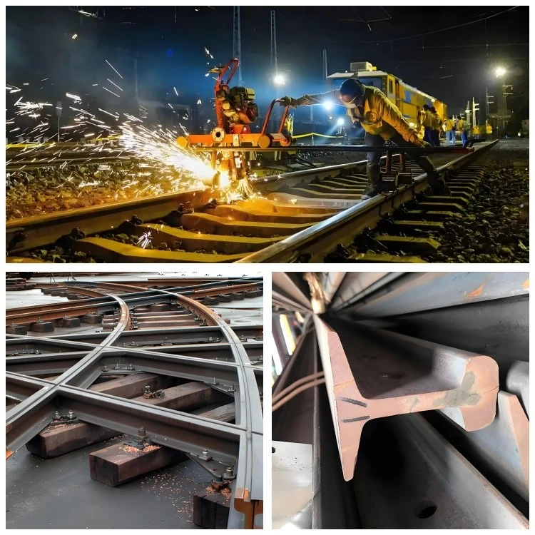 Heavy Duty Steel Rail 43kg U71Mn Heavy Duty Steel Rail 43kg U71Mn