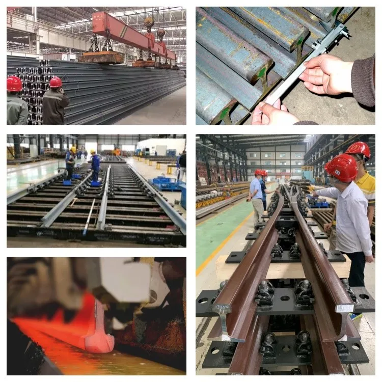 Q235 55Q Light Carbon Steel Rail For Mining Q235 55Q Light Carbon Steel Rail For Mining