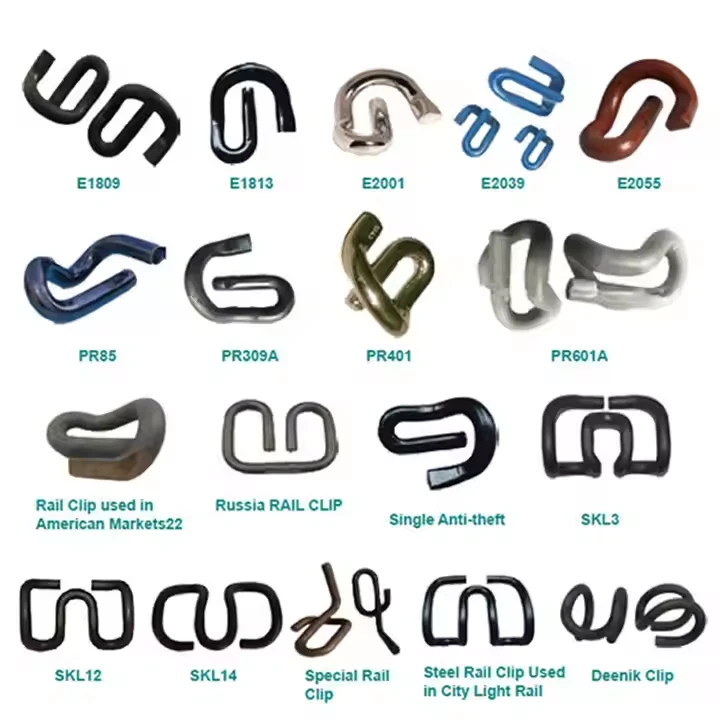 Rail E-Type Spring Clip Rail E-Type Spring Clip